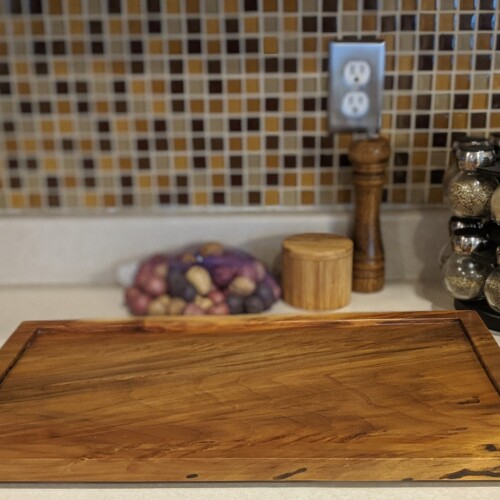 Breakfast in Bed Walnut Tray with Handles
