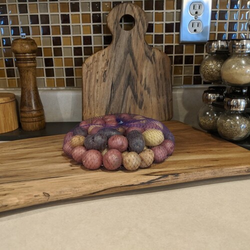 Matching Walnut Meat and Cheese Tray