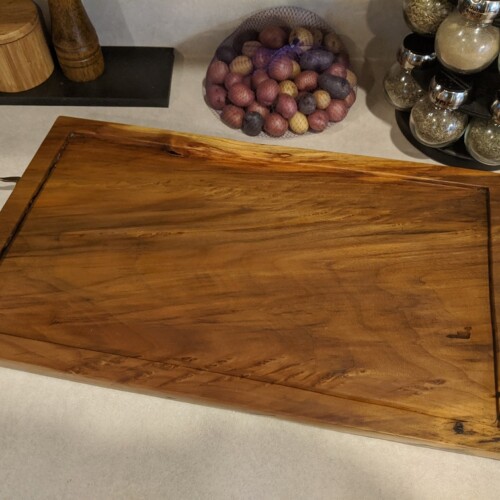 Breakfast in Bed Walnut Tray with Handles
