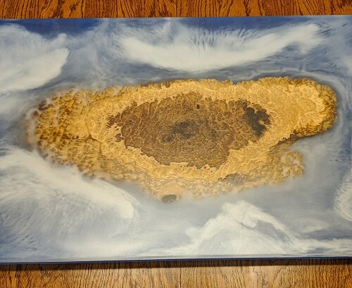 Burl Island with Australian Burl