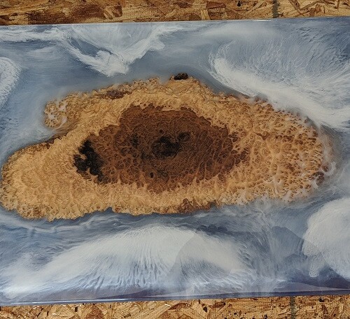 Burl Island with Australian Burl