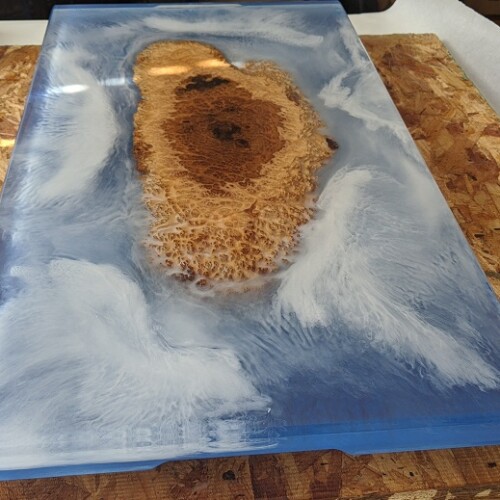 Burl Island with Australian Burl